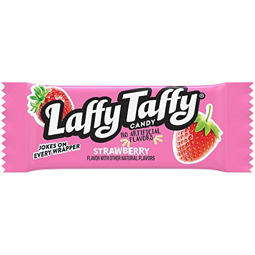 Laffy Taffy Candy Jar, Strawberry, 145Count