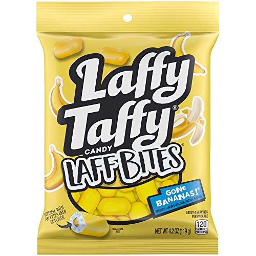 Laffy Taffy Laff Bites Gone Bananas, 4.2 Oz