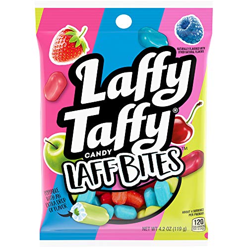 Laffy Taffy Laff Bites Peg Bag, 4.2 Oz, 1 Count
