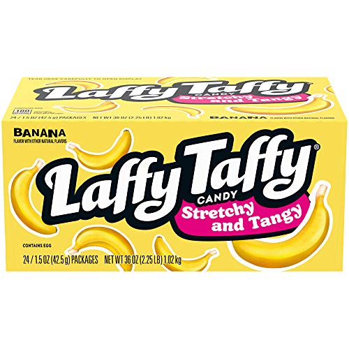 Laffy Taffy Stretchy &Amp; Tangy Banana, 1.5 Ounce Packages Pack Of