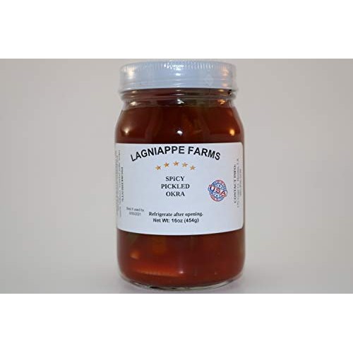 Authentic Cajun Spicy Pickled Okra
