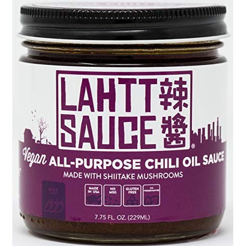 Lahtt Sauce Premium All Purpose Chili Oil Sauce, Vegan Made Wit