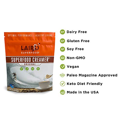 Laird Superfood Coffee Creamer Vegan Original 1 Lb