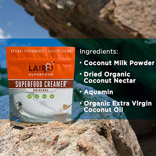 Laird Superfood Coffee Creamer Vegan Original 1 Lb