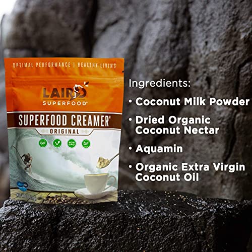 Laird Superfood Coffee Creamer Vegan Original 8Oz
