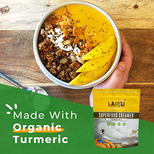 Laird Superfood Coffee Creamer Vegan Turmeric - Vegan Non-Dairy