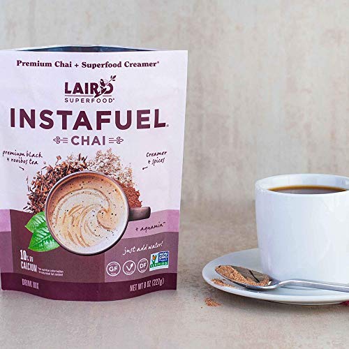 Laird Superfood Instafuel Chai Latte Powder - Delicious Mix Of I