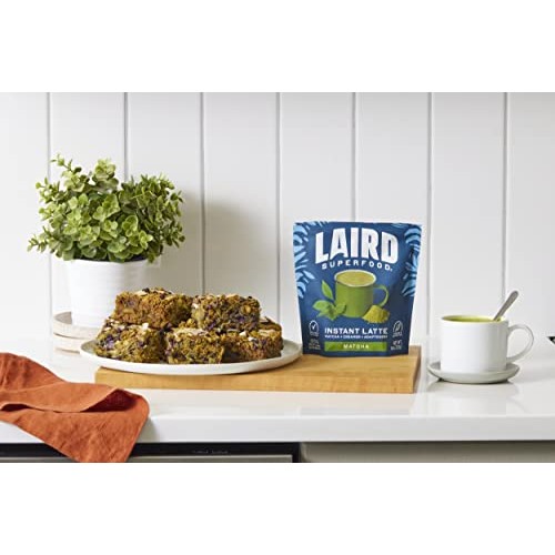 Laird Superfood Matcha Instant Latte with Adaptogens - Matcha La...