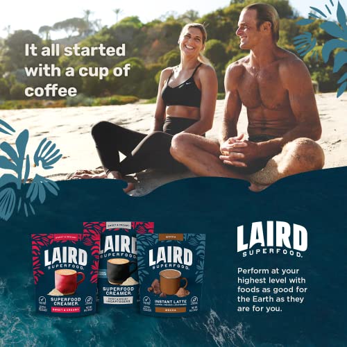 Laird Superfood Matcha Instant Latte with Adaptogens - Matcha La...
