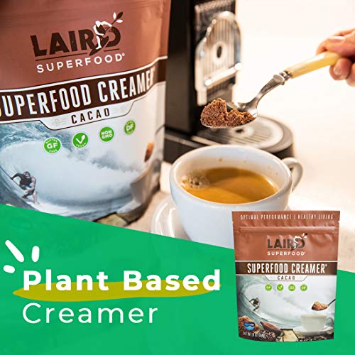 Laird Superfood Non-Dairy Coffee Creamer Cacao - Powder Coconut