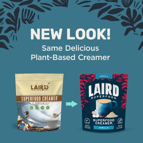 Laird Superfood Non-Dairy Original Superfood Vanilla Coconut Pow...