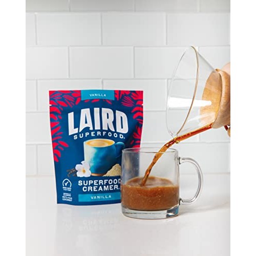 Laird Superfood Non-Dairy Original Superfood Vanilla Coconut Pow...