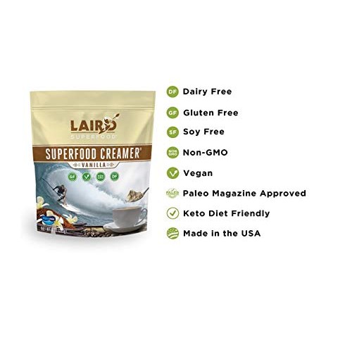 Laird Superfood Vanilla Coffee Creamer Powder - Made With Real V