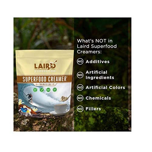 Laird Superfood Vanilla Coffee Creamer Powder - Made With Real V