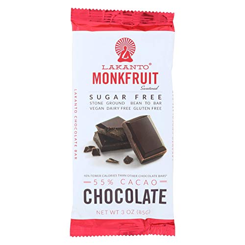 Lakanto, Bar, Monkfruit, Sf, Chocolate W/Cacao - Pack Of 8