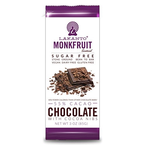 Lakanto, Bar, Monkfruit, Sf, Chc W/Al - Pack Of 8