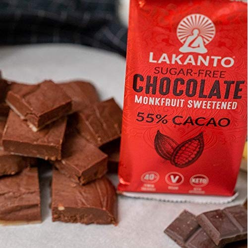 Lakanto Chocolate Bar 55% Gluten And Sugar Free, 3 Oz