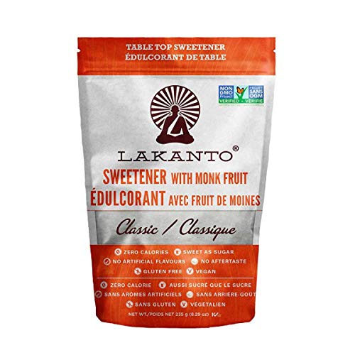Lakanto Classic Monkfruit Natural Sweetener, 8.29 Oz 235 G,