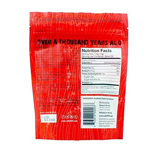 Lakanto - Golden Sweetener All Natural Sugar Substitute 235G/8.2