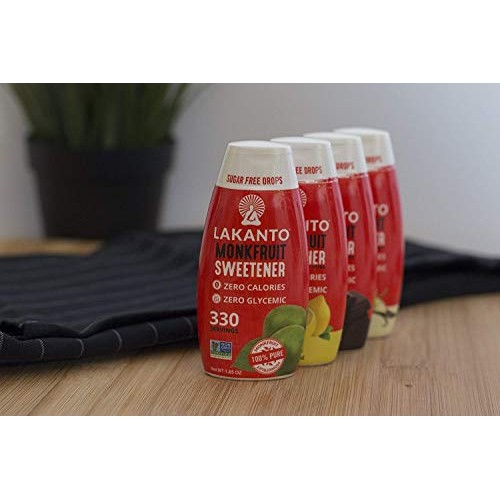 Lakanto Liquid Monkfruit Sweetener | Zero Calories | Original Fl