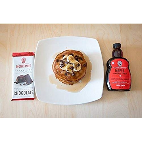 Lakanto Maple Flavored Sugar-Free Syrup, 1 Net Carb Maple Syrup