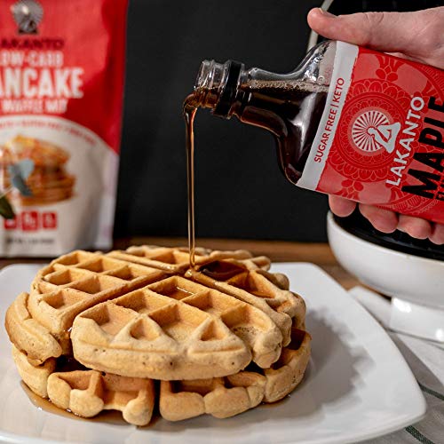 Lakanto Maple Flavored Sugar-Free Syrup, 1 Net Carb, Maple Syrup