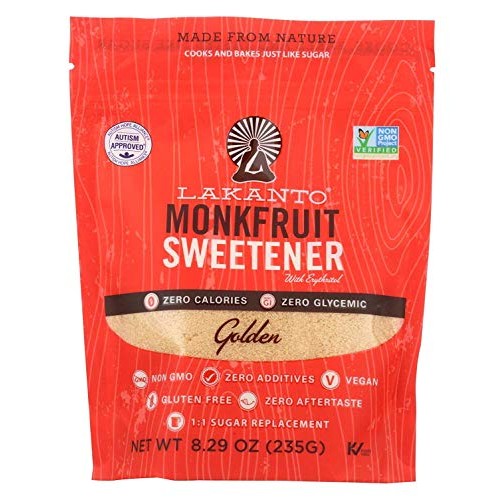Lakanto Monkfruit Natural Sweetener Variety Pack, Classic &Amp; Gold