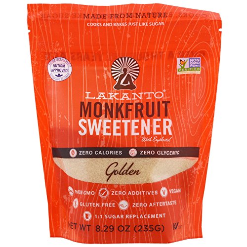 Lakanto Monkfruit Sweetener With Erythritol Golden 8.29 Oz 235G