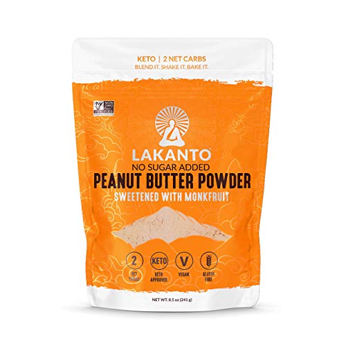 Lakanto Peanut Butter Powder, Keto, 2 Net Carbs 8.5 Oz
