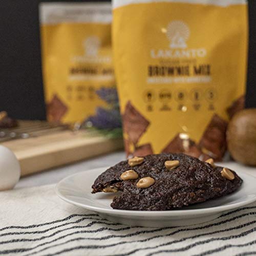 Lakanto Sugar-Free Brownie Mix, 3 Net Carbs, Gluten-Free 16 Ser