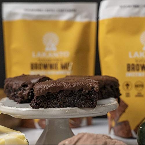Lakanto Sugar-Free Brownie Mix, 3 Net Carbs, Gluten-Free 16 Ser