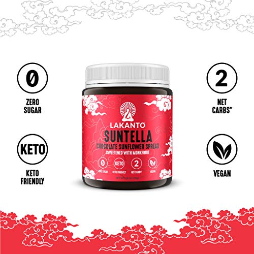 Lakanto Suntella Chocolate Sunflower Spread, 10 Oz