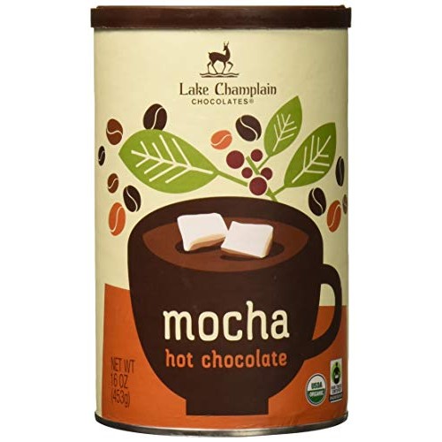 Lake Champlain Chocolates Mocha Hot Chocolates,Net Wt 16 Oz