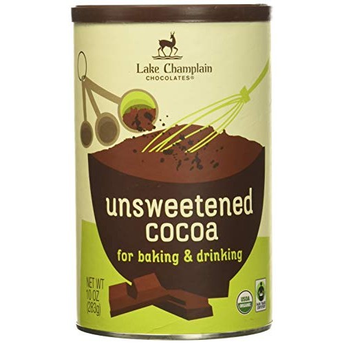 Lake Champlain Chocolates Unsweetened Organic Cocoa, 10 Ounce