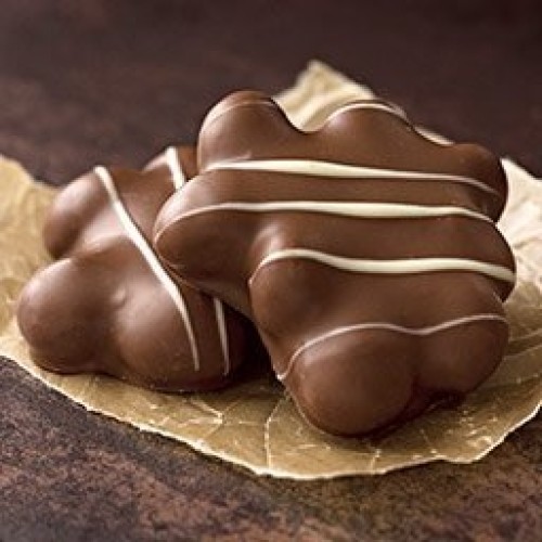 Lake Champlain Milk Chocolate Macadamia Nut Caramel Clusters, 6