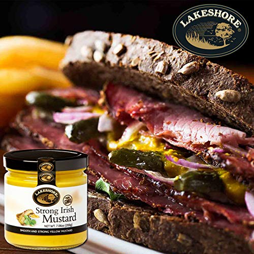 Lakeshore Strong Irish Mustard 7.7 Oz. Jar
