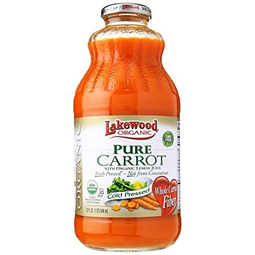 Lakewood Organic Fresh Pressed Pure Carrot -- 1 X 32 Fl Oz