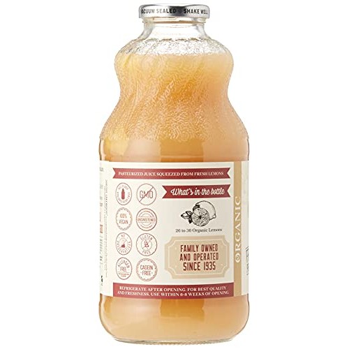 Lakewood Juice Pure Lemon Organic, 32 Oz