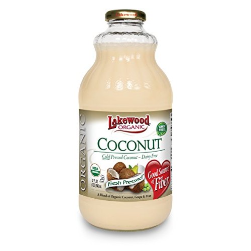 Lakewood Organic Coconut Juice, 6 Count Pack Of 6