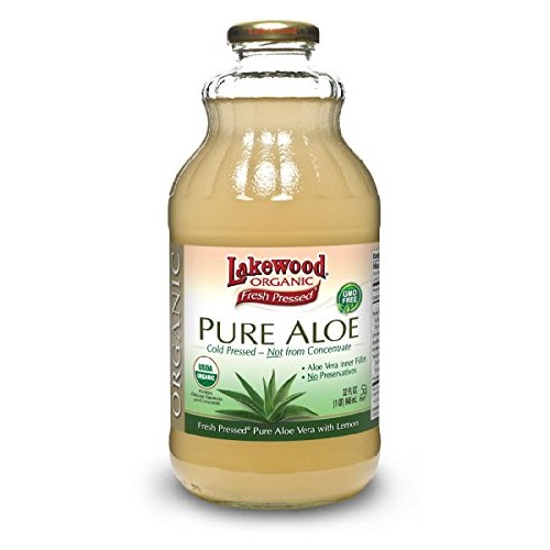 Lakewood, Organic Aloe Vera Juice, 32 Oz