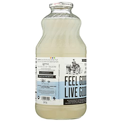 Lakewood, Organic Aloe Vera Gel Juice, 32 Oz