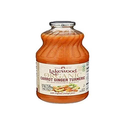 Lakewood Organic Carrot Ginger Turmeric Juice, 32 Fz