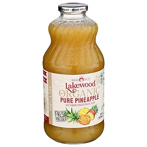 Lakewood Organic Pineapple Juice, 32 Oz