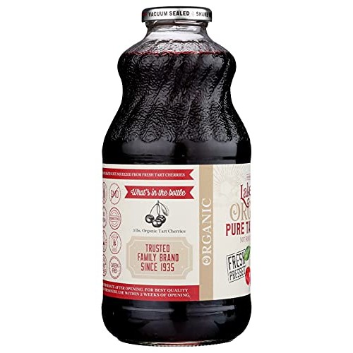 Lakewood Pure Tart Cherry, Fresh Pressed, 32 Fl Oz Pack of 6