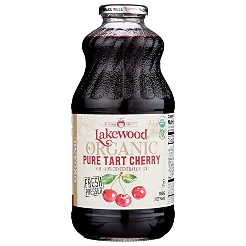 Lakewood Pure Tart Cherry, Fresh Pressed, 32 Fl Oz Pack of 6
