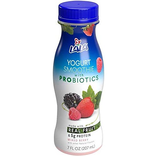 Lala Mixed Berry Yogurt Smoothie With Probiotics, 7 Fluid Ounce