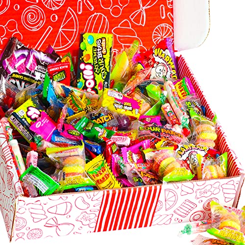 Lalees Sour Candy Gift Box - 3 Pounds - Easter Gift Box - Candy ...