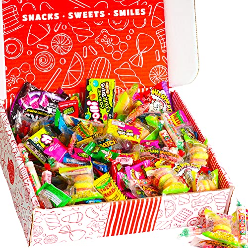 Lalees Sour Candy Gift Box - 3 Pounds - Easter Gift Box - Candy ...