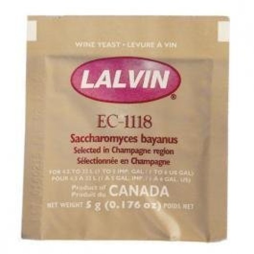 Lalvin Ec-1118 Yeast By Lallemand Inc
