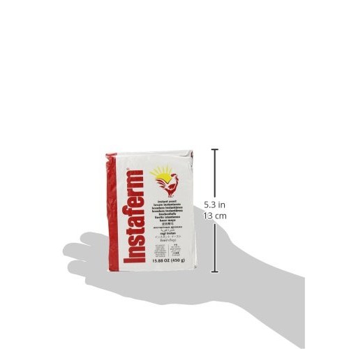 Lallemand Instaferm Instant Dry Yeast Leavening Agent, Red, 15.8